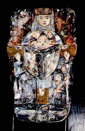 Stoneware Crucifix by Sr. Lucia Wiley